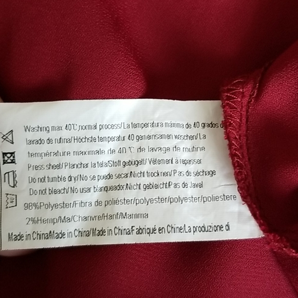 Vintage style boho ruffle knee length midi dress - Picture 7 of 8